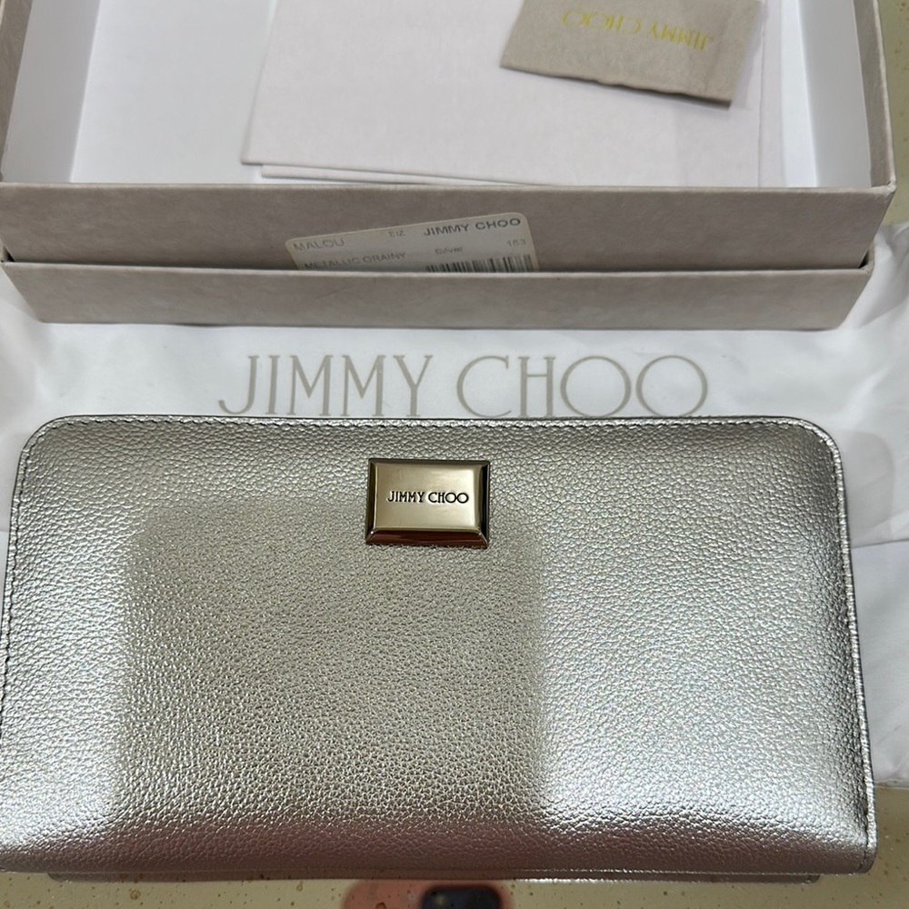 Jimmy Choo Elegant silver  Wallet